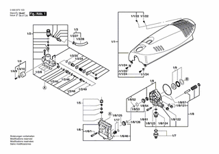 BOSCH Teilesatz | Ersatzteile für AQUATAK 1500X | F016F03067
