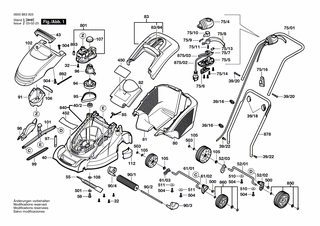 BOSCH Verbindungskabel | Ersatzteile für ROTAK 40 | F016103169