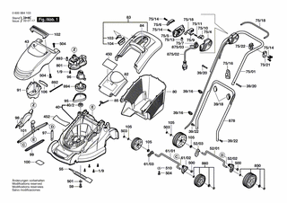 BOSCH Auswuchtstücke | Ersatzteile für ROTAK 34 | F016L63829