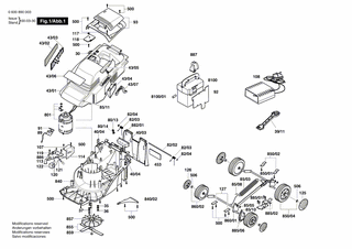 BOSCH Sicherungsscheibe | Ersatzteile für ARM 36 ACCU | F016T48537