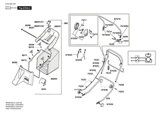 BOSCH Halteblech | Ersatzteile f�r ARM 36 | F016T49664