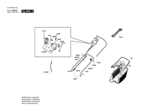 BOSCH Lüfter | Ersatzteile für ARM 32-12 ACCU | F016102372