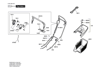 BOSCH Klemmhebel | Ersatzteile f�r ARM 32-17 ACCU | F016L59334