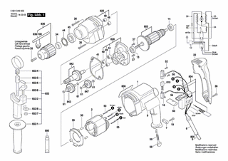 BOSCH Ausgleichscheibe 0,3 MM | Ersatzteile für GBM 13 HRE | 2600100607