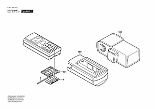 BOSCH Koecher | Ersatzteile für DLE 30 PLUS | 1609203954