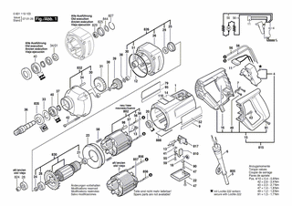 BOSCH Flachstecker | Ersatzteile für GBM 13 | 1604477001