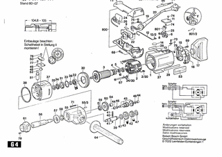 BOSCH Kabelschuh 1,5-4x4 | Ersatzteile für DRM 23/13 | 1901350003