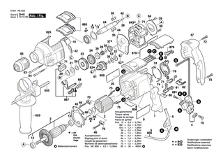 BOSCH Rastscheibe | Ersatzteile für GSB 22-2 RE | 2600190078