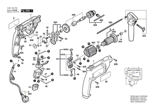 BOSCH Polschuh 230V | Ersatzteile für GSB 450 RE | 2604220555