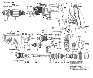 BOSCH Kugel DIN 5401-4 MM-III-ST, Ersatzteile für Schlagbohrmaschine -  0601176000