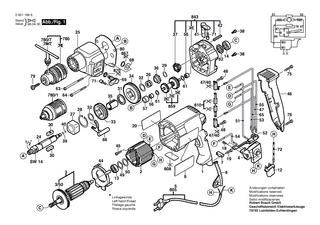 BOSCH Schnellspannbohrfutter Ø 1,5-13 MM, 1/2 | Ersatzteile für GSB 680 PROFI | 2608572106