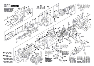 BOSCH Firmenschild | Ersatzteile für GDB 1600 WE | 3601110511