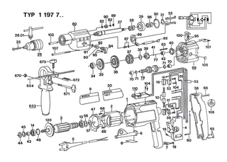 BOSCH Lüfter | Ersatzteile für Schlagbohrmaschine | 2606610049