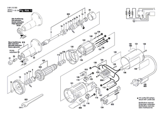 BOSCH Zylinderschraube M3x6,5-4.8 | Ersatzteile für Geradschleifer | 2603410001