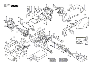 BOSCH Ausgleichscheibe | Ersatzteile für GBS 100 A | 2610992475