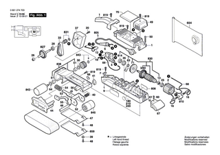 BOSCH Schalter | Ersatzteile für GBS 75 AE | 2607200384