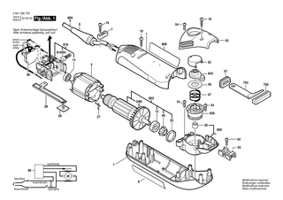 BOSCH Schaltschieber | Ersatzteile für GSE 300 E | 2602319018