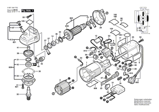 BOSCH Radial-Wellendichtring | Ersatzteile für GWS 9-125 CE | 1600290016