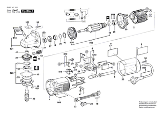 BOSCH Aufnahmeflansch 22,3x42 MM | Ersatzteile fr GWS 7-115 | 2605703014