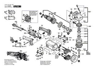 BOSCH Sicherungsring | Ersatzteile für GWS 20-230 | 1600119010