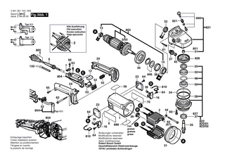 BOSCH Sicherungsring | Ersatzteile für GWS 24-180 | 1600119010