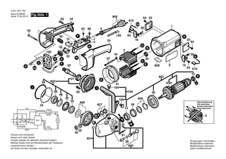 BOSCH Klebeschild | Ersatzteile für GSF 100 A | 3601110270