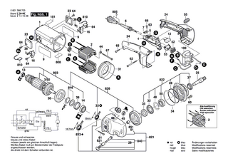 BOSCH Spaltwerkzeug | Ersatzteile für GNF 65 A | 3607959005