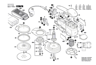 BOSCH Spezialschraube 3x8 MM | Ersatzteile fr GEX 150 AC | 2603435043