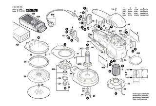 BOSCH Lüfter | Ersatzteile für GEX 150 AC | 2606610903