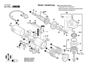 BOSCH Zusatzhandgriff M10, 32,5x105 MM | Ersatzteile fr GWS 580 | 2602025067