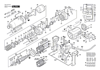 BOSCH Schalter | Ersatzteile für GDS 30 | 3607200000