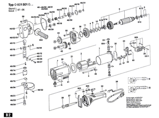 BOSCH Innensechskantschraube DIN 912-M6x20-8.8 | Ersatzteile für Blechschere | 2910141201