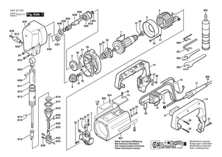 BOSCH Zylinderschraube DIN 84-AM4x6-8.8 | Ersatzteile für Nager | 2910021116