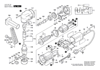 BOSCH Exzenterwelle | Ersatzteile für GNA 3,5 | 3606110007