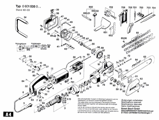 BOSCH Blechschraube ST-4,8x57,5-TORX,T20 | Ersatzteile für Vorsatz-Kettensäge | 1613435009