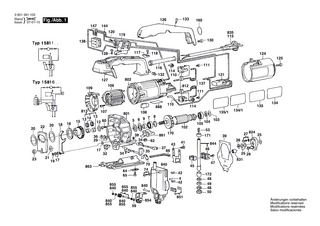 BOSCH Gabelhebel | Ersatzteile für GST 60 PB | 2601923004