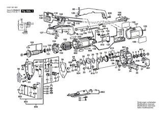 BOSCH Sechskantmutter DIN 934-M6-8-A | Ersatzteile für GST 80 PBE | 2915011007
