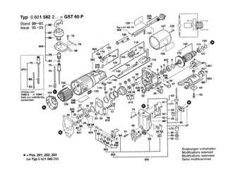 BOSCH Nadelrolle DIN 5402-A3x11,8-G2 | Ersatzteile für GST 60 P | 1903201042
