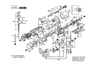 BOSCH Rastkappe | Ersatzteile für GST 85 P | 2600590006