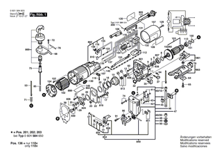 BOSCH Sicherungsscheibe DIN 6799-2,3 | Ersatzteile fr GST 85 PE | 2916080005