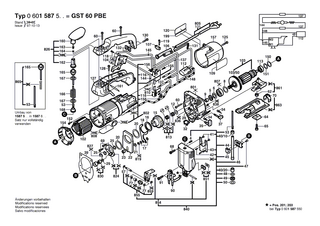 BOSCH Fussplatte | Ersatzteile für GST 60 PBE | 2601016903