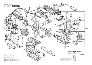 BOSCH Gewindefurchschraube | Ersatzteile für GST 100 CE | 2603421014