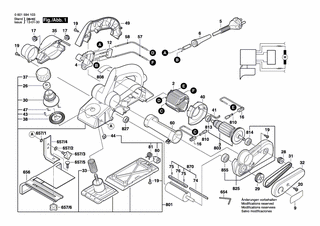 BOSCH Hobelmesser | Ersatzteile für GHO 26-82 | 2608635341