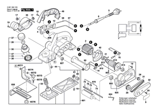 BOSCH Luftleitring | Ersatzteile für GHO 26-82 | 2609100028