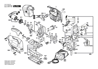 BOSCH Grundplatte | Ersatzteile für GST 24 V | 2608000924