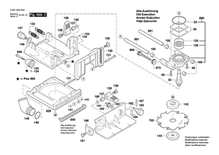 BOSCH Absauganschluss | Ersatzteile f�r GFF 22 A | 3609202387