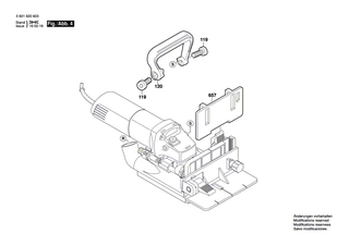 BOSCH Geh�usedeckel BLAU | Ersatzteile f�r GFF 22 A | 1605500194