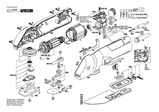 BOSCH Flanschlager | Ersatzteile für GFS 350 E | 2605805008