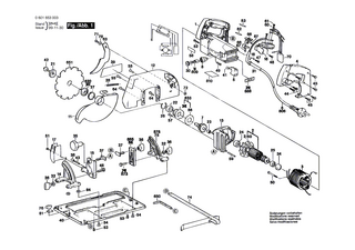 BOSCH Rillenkugellager | Ersatzteile für GKS 85 S | 3600900521