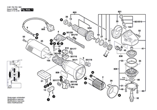 BOSCH Spiralfeder | Ersatzteile für GWS 14-125 C | 1604652013